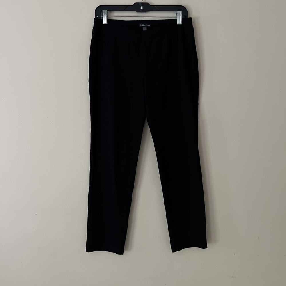 Eileen Fisher Black Ankle Pull On Pant Women’s Size Small
